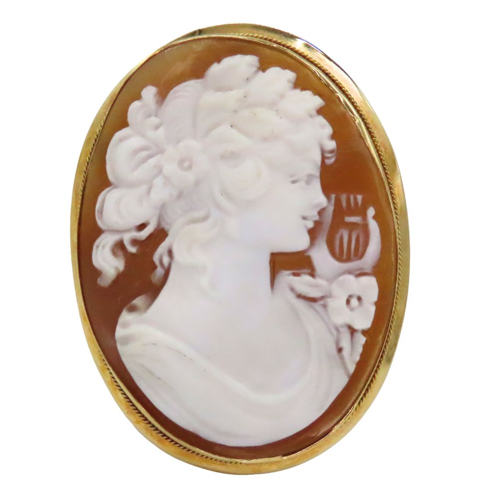 楽天市場】【Roberta by APA】ロベルタ カメオ ブローチ ペンダント