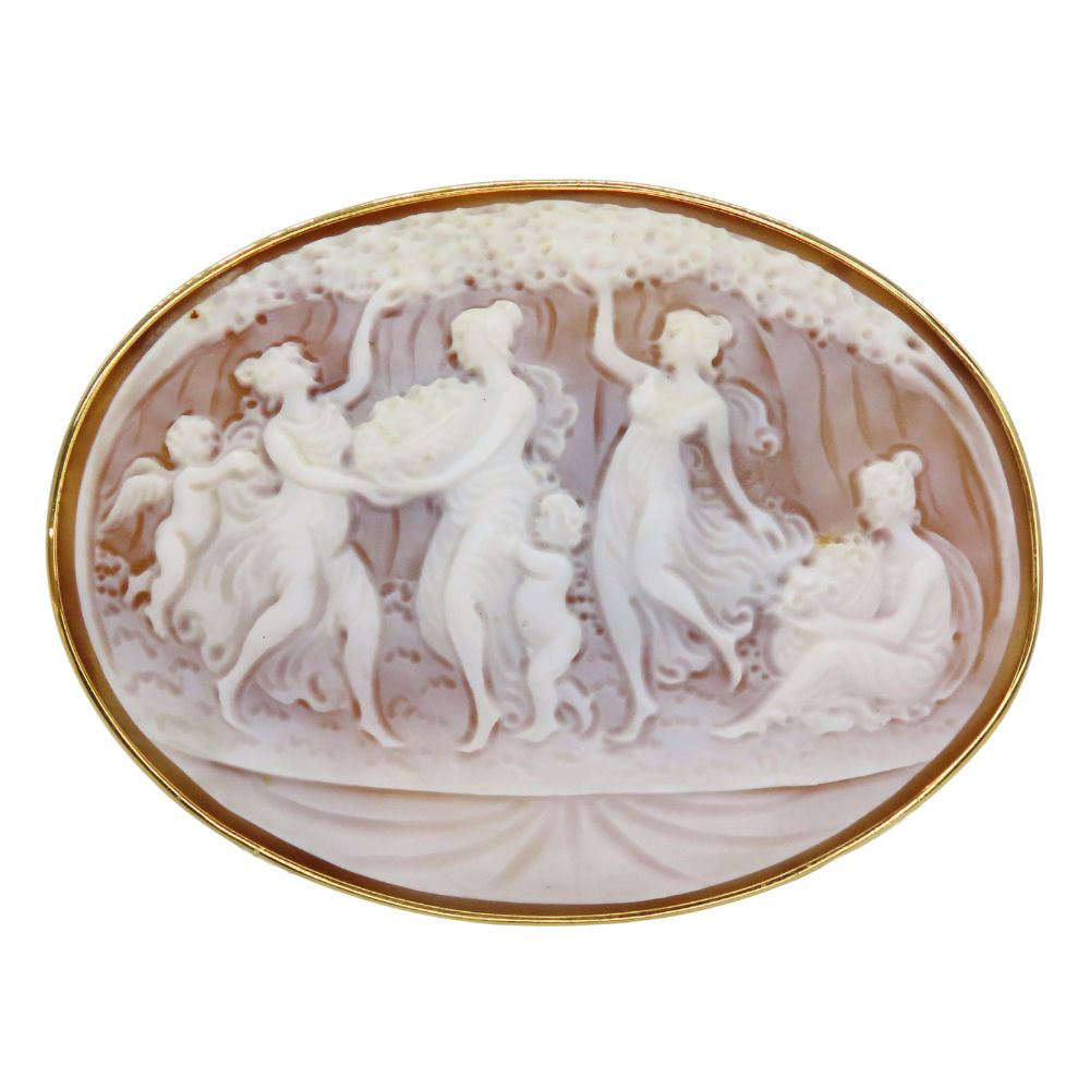 楽天市場】【Roberta by APA】ロベルタ カメオ ブローチ ペンダント