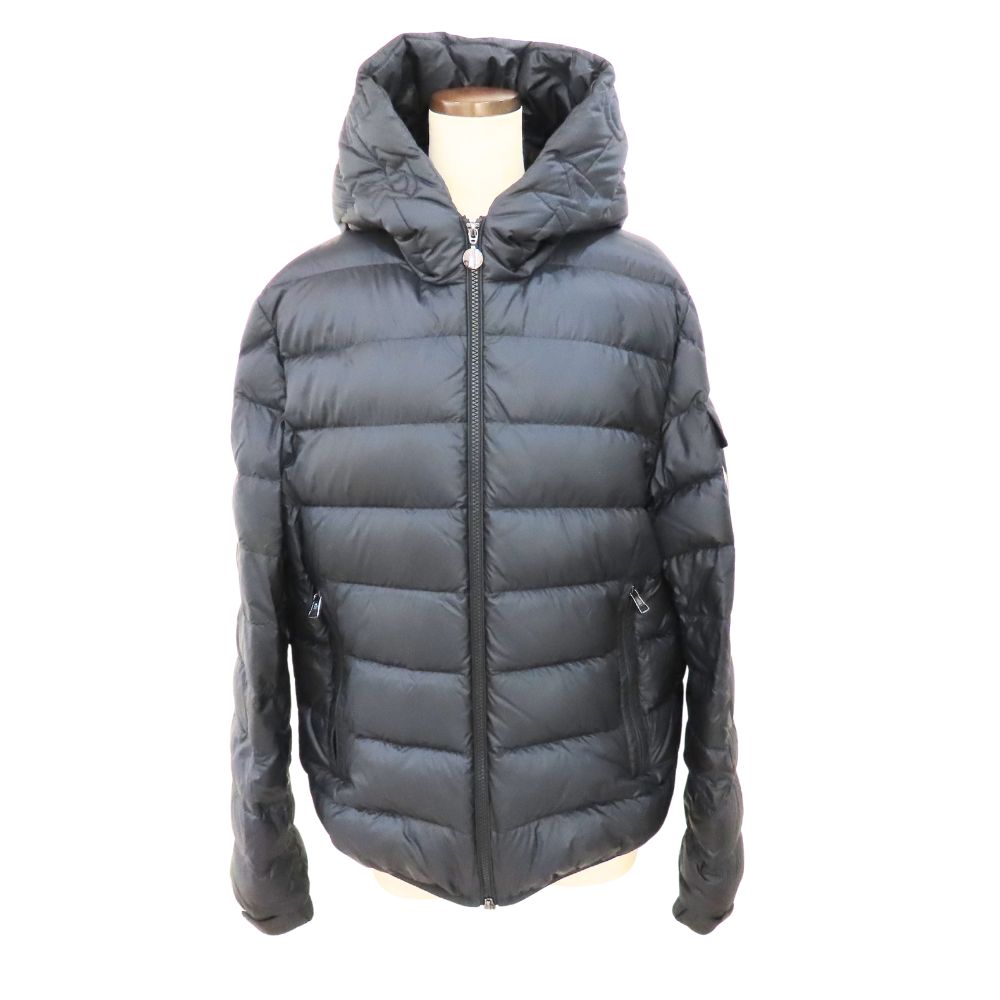 【中古】MONCLER モンクレール ショートダウンジャケット Najan ナジャン ブラック 1A00009.597YF999 黒 サイズ3 メンズ レディース 軽量 防寒 保温性 撥水 シンプル 定番 A2600880 【無料ギフトラッピング承ります】