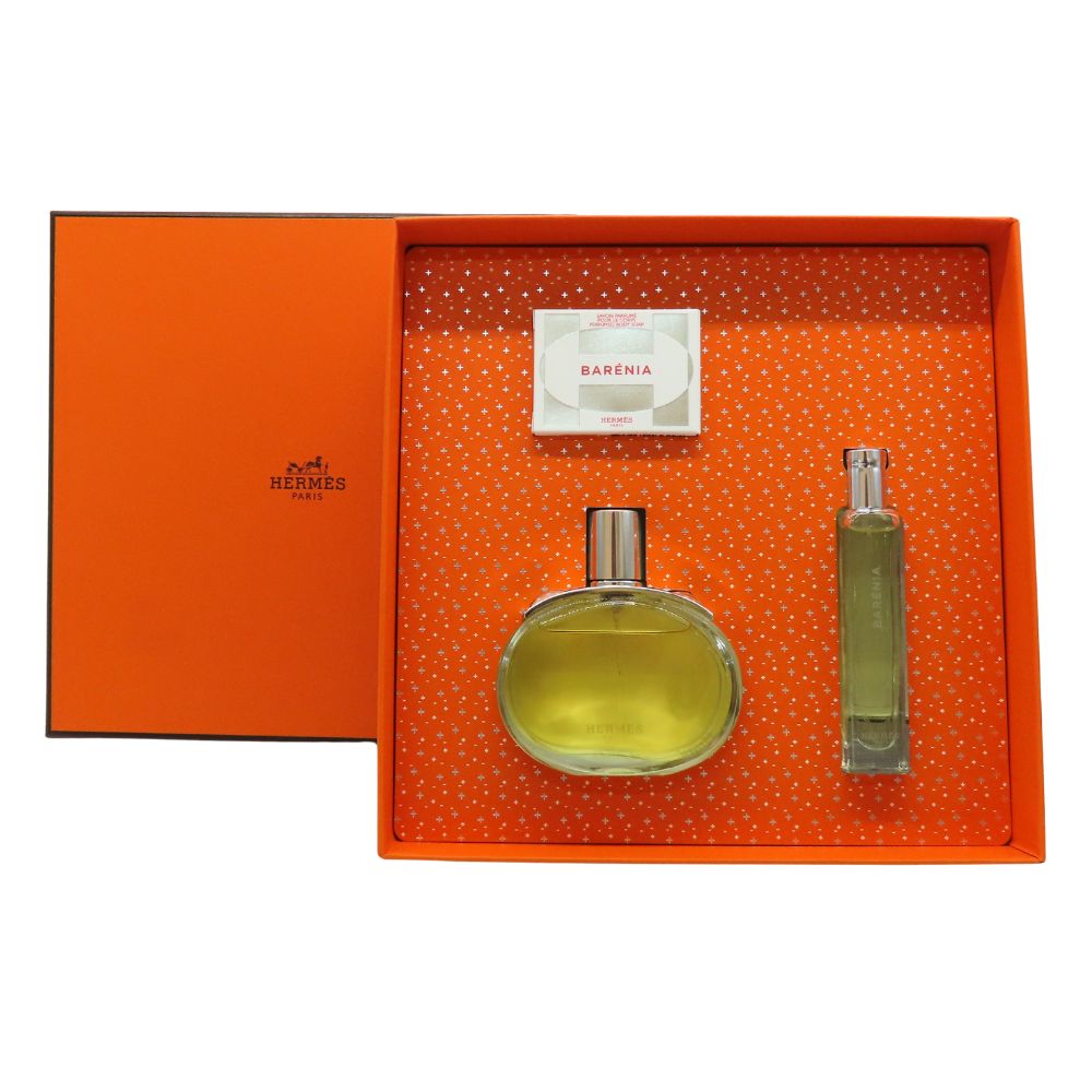 【中古】HERMES エルメス オードパルファム バレニア パフュームドソープ25gセット 100ml 15ml 石鹸 香水 オードトワレ ギフトセット フレグランス A2601967【無料ギフトラッピング承ります】｜かんてい局神戸大蔵谷インター店