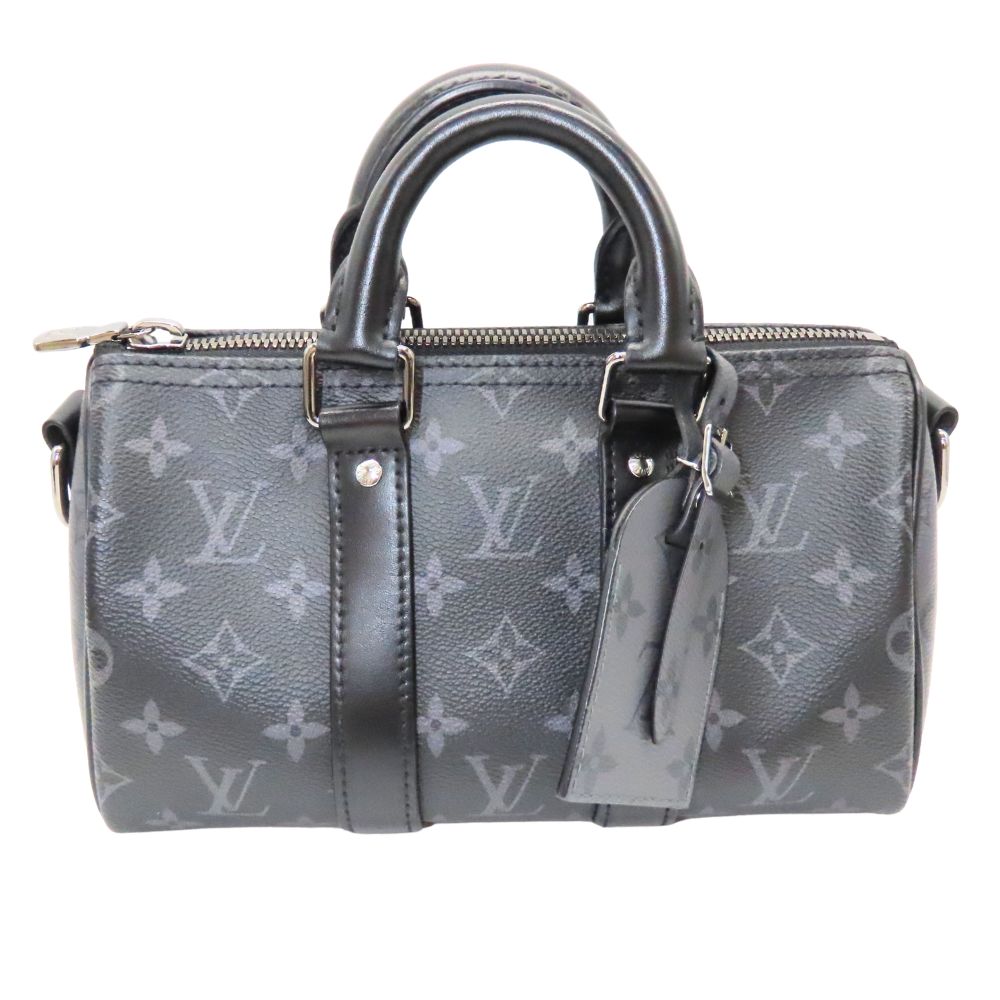 【中古】LOUIS VUITTON ルイヴィトン シティキーポル M45936 モノグラムエクリプス バンドリエール25 メンズ ショルダーバッグ 黒いこと 黒系 2WAY A2602354【無料ギフトラッピング承ります】