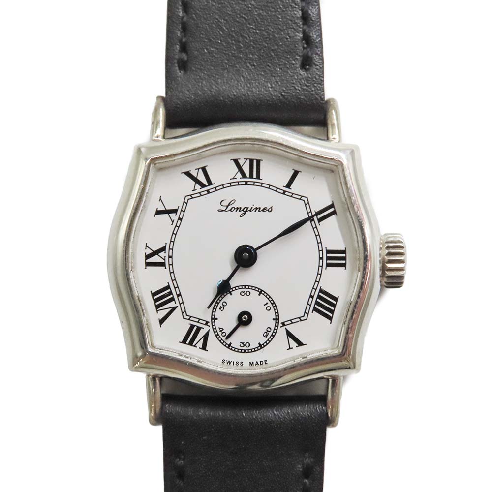 〈新品完成〉 【中古】LONGINES ロンジン 3259 以心伝心 レディース 銀純一無雑 SV925 手一巻き 2針 人情本 ヴィンテージ アンティーク 小ささ 雅びやか 古典派音楽 滅多に無い A2502011