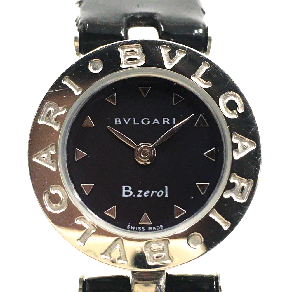 BVLGARI ブルガリ 時計 B-Zero1 BZ22S 黒文字盤 ベルト切れ-