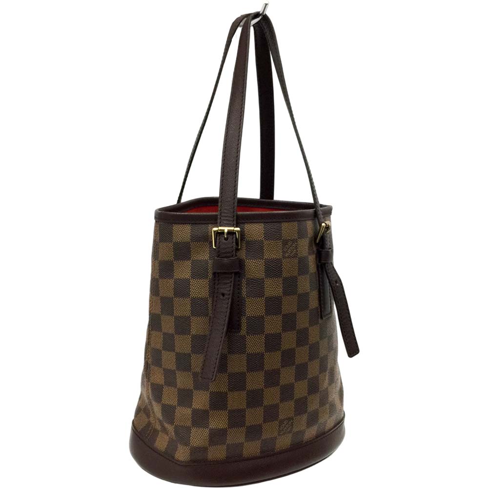 楽天市場】LOUIS VUITTON ルイ ヴィトン ダミエ マレ バケツ型