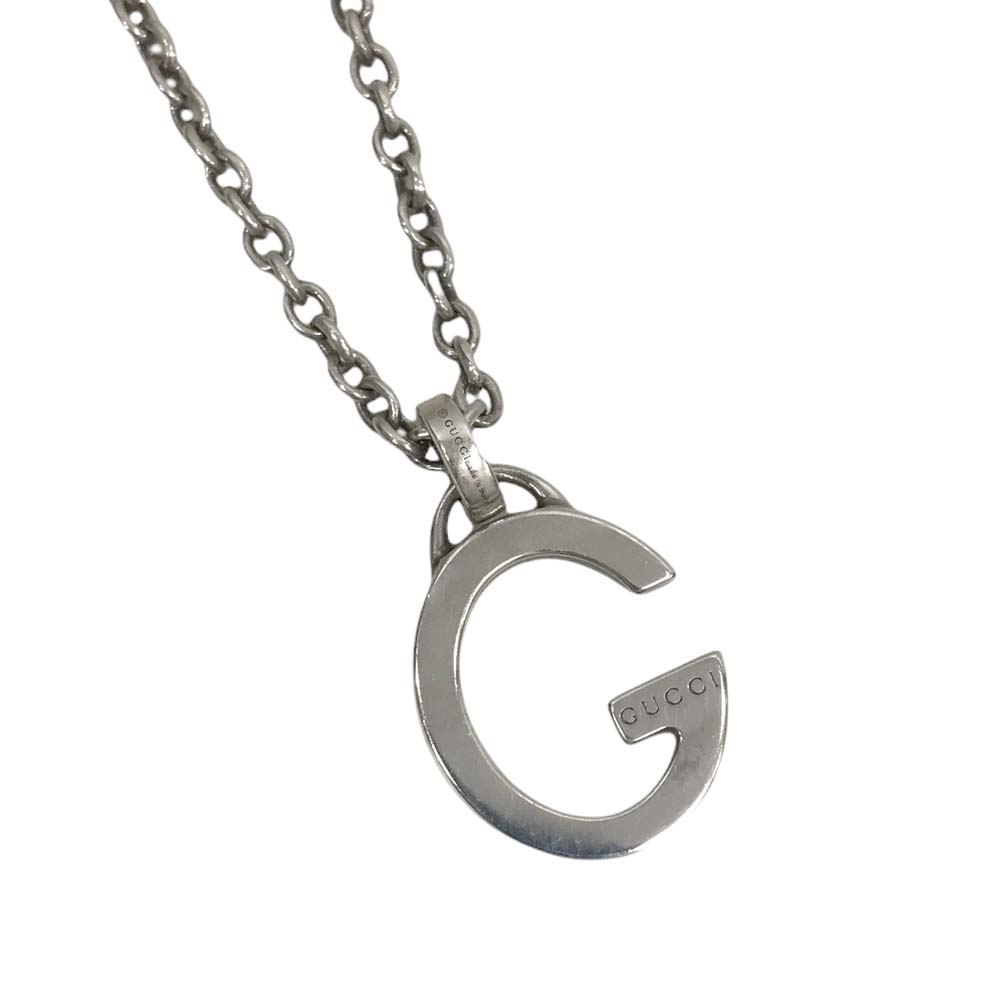 Gucci GGロゴチャームネックレス 新品未使用 極美品‼️GUCCI GGロゴチャームネックレス【正規品】