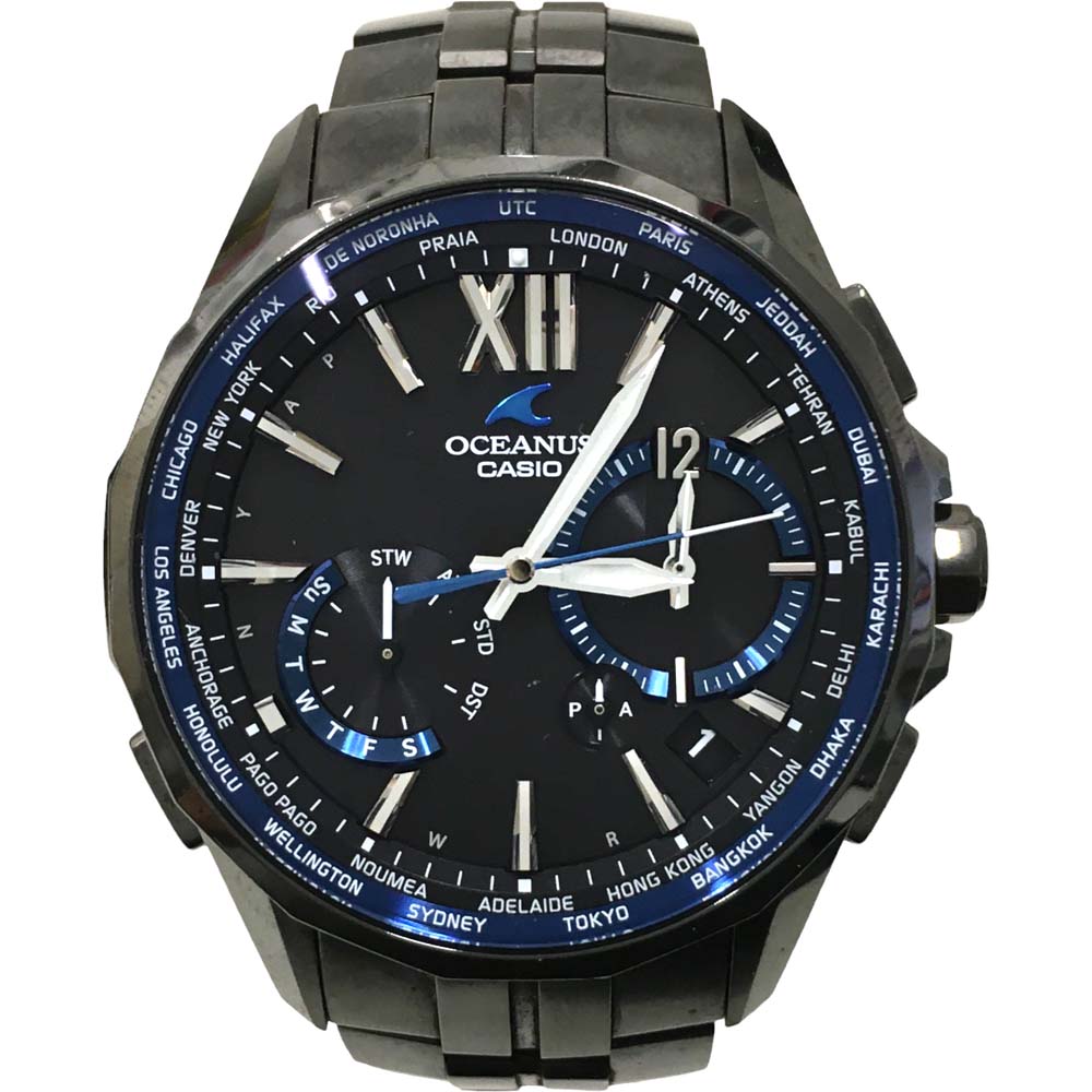 楽天市場】【CASIO/カシオ】 オシアナス OCW-S3001 腕時計/チタン(黒