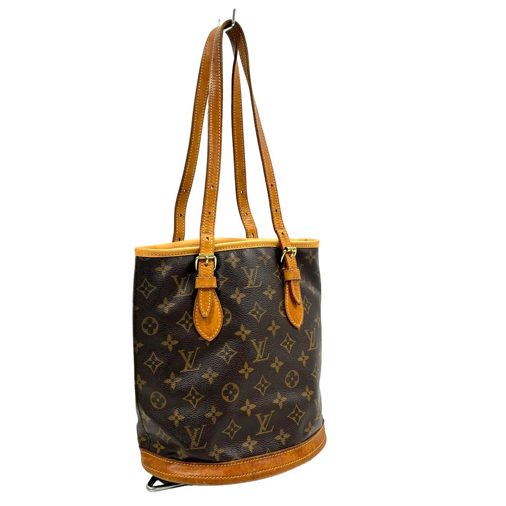 【未使用級】ルイ・ヴィトン（モノグラム）バケツ型　バケットPM　ポーチ付き LOUIS VUITTON】【バケツ型バッグ】【ポーチ付】【スペシャル