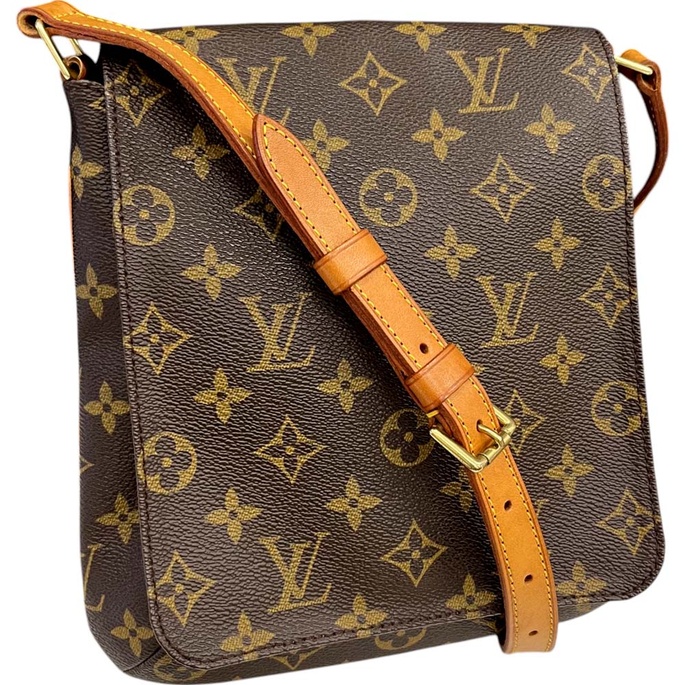 ［泉店］ 【美品】 ルイヴィトン M51258 ミュゼットサルサ モノグラム ショルダーバッグ 肩掛け ブラウン メンズ レディース 男女兼用 【中古】