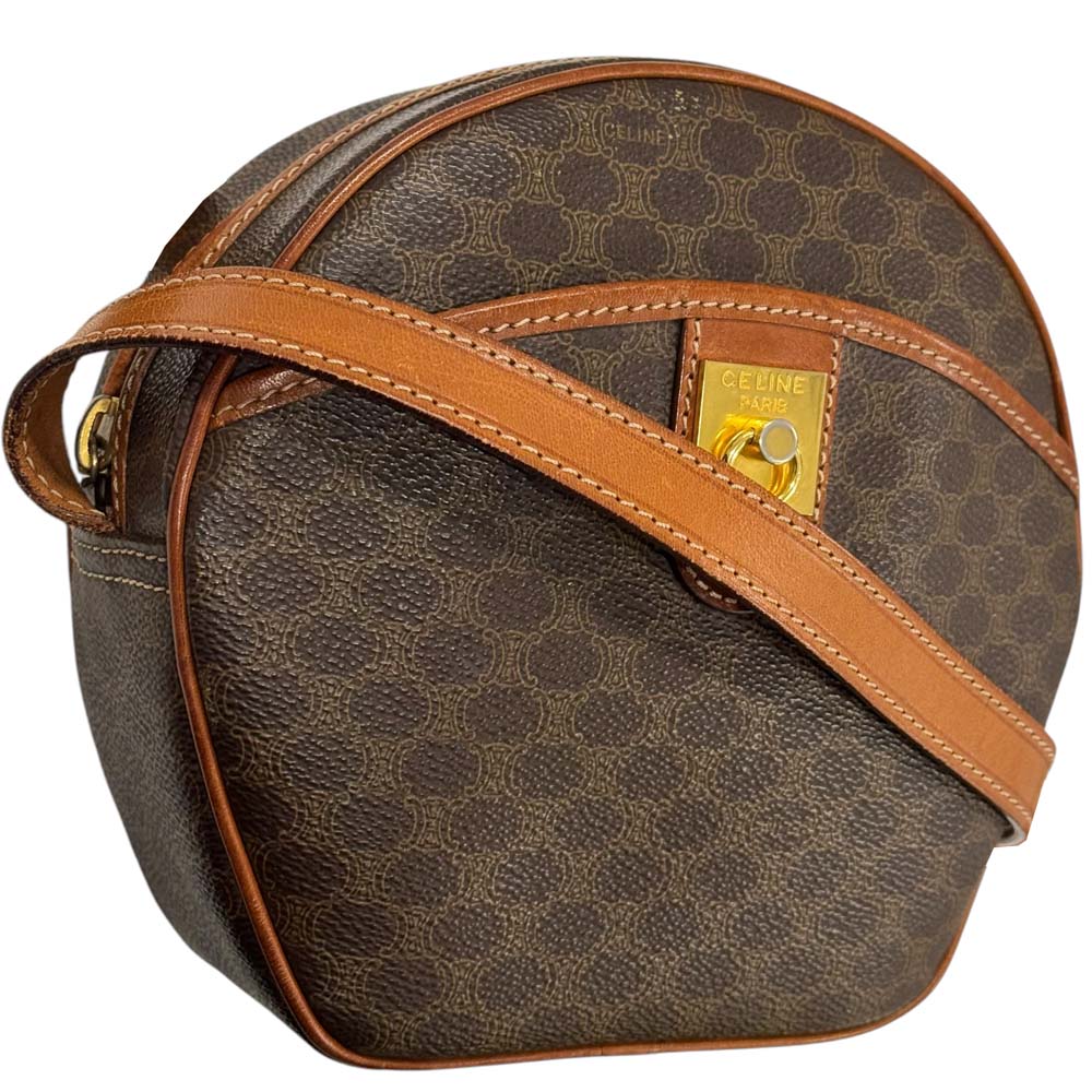 ［南店］ セリーヌ ショルダーポシェット M11 ブラウン ショルダーバッグ【中古】｜質屋かんてい局山形北店 27,594円