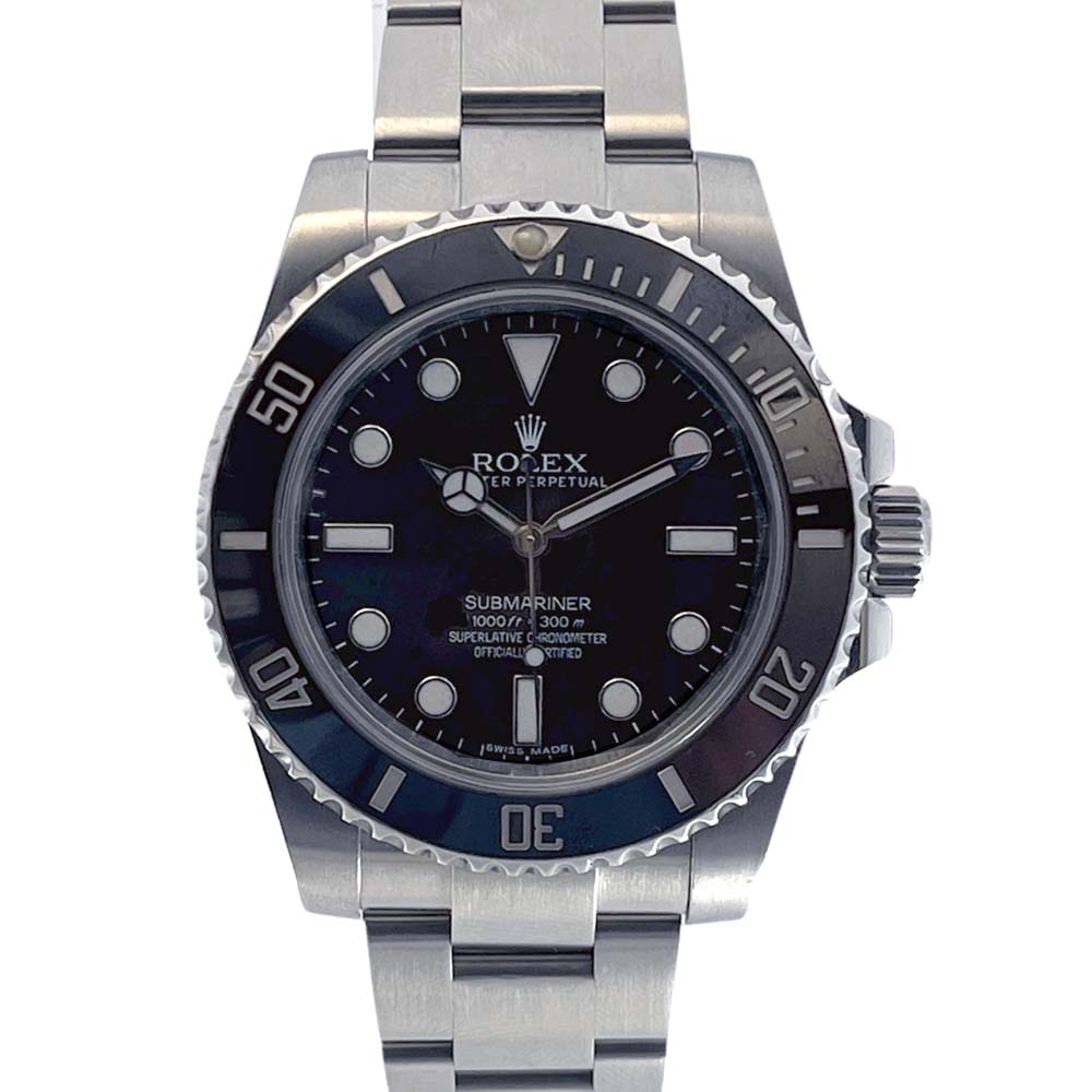 SUBMARINER 自動巻き腕時計 40mm サブマリーナ　ノンデイト 楽天市場】ROLEX ロレックス サブマリーナーノンデイト 114060