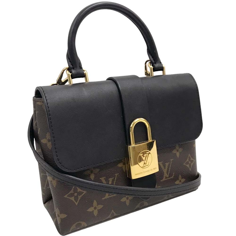 Louis Vuitton ロッキーBB モノグラム ブラック ロッキー LOUIS