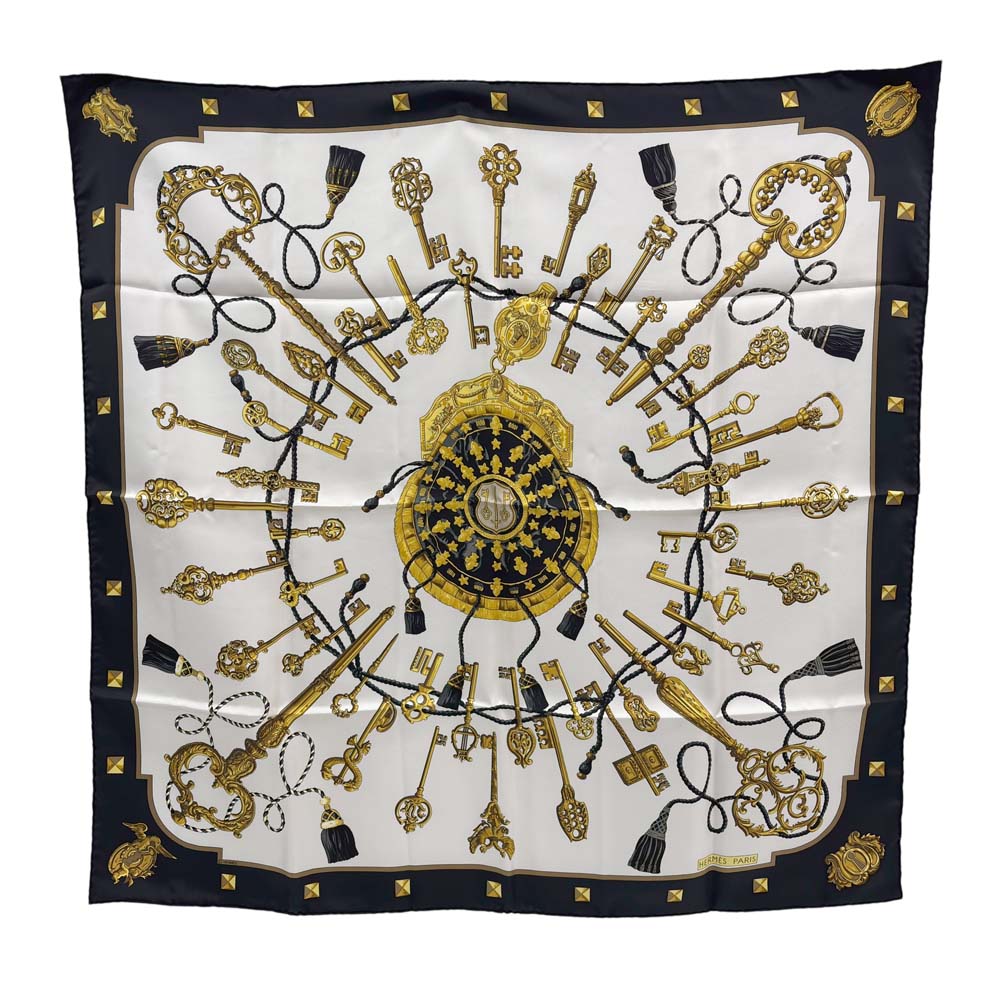 楽天市場】［南店］【極美品】 エルメス カレ90 ムッシュ＆マダム 大判