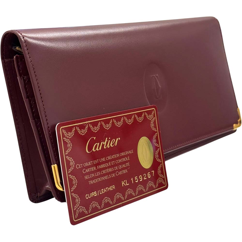【未使用級】 カルティエ マストライン 長財布 付属品完備 楽天市場】【未使用品】【財布】Cartier カルティエ マスト