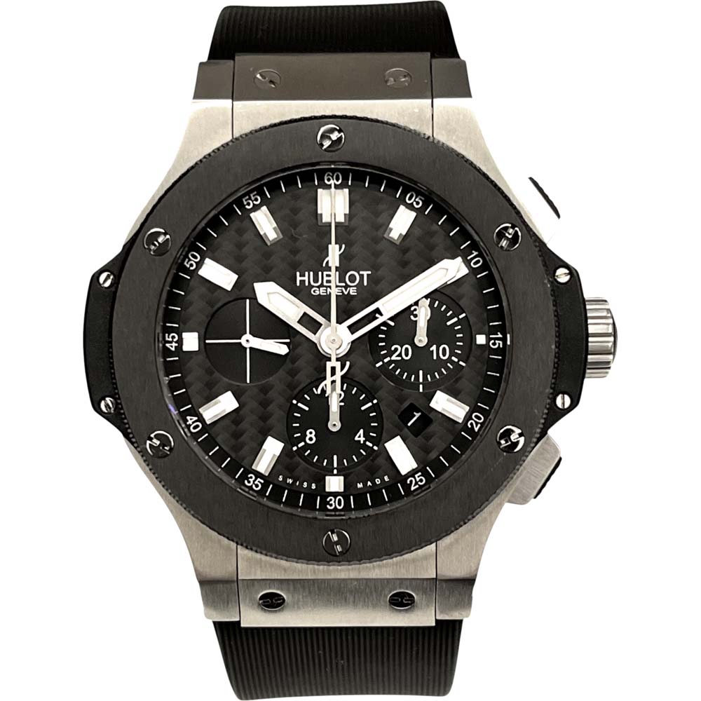 ［泉店］【美品/オーバーホール済み】 ウブロ HUBLOT 301.SM.1770.RX ビックバン ブラック 【中古】