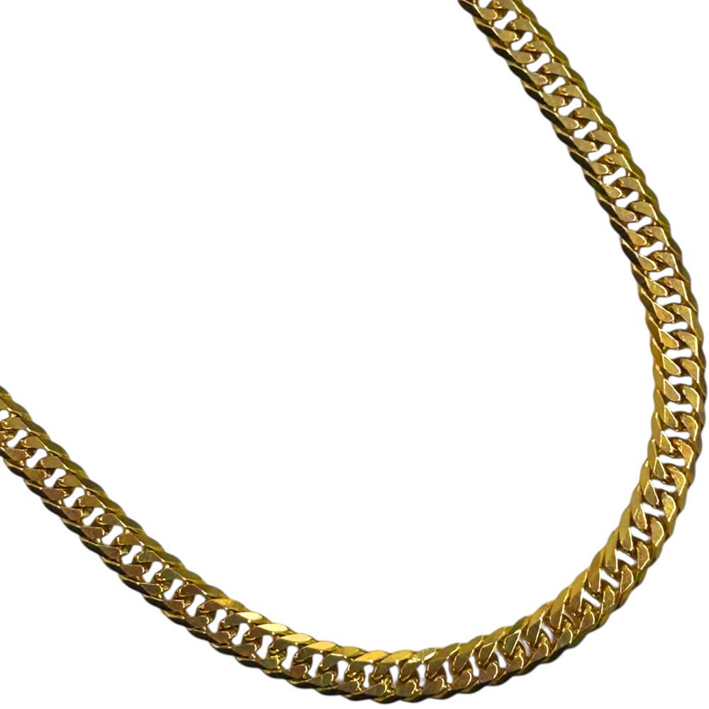 ［南店］【極美品】 喜平6面ダブルネックレス K18 約50cm 約30.23g 【中古】