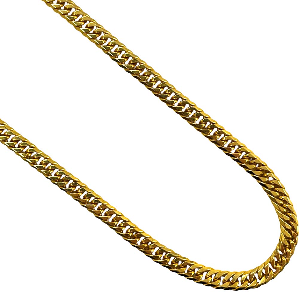［南店］【極美品】 喜平6面ダブル首飾り K18 約50珊 約20.1g 【中古】