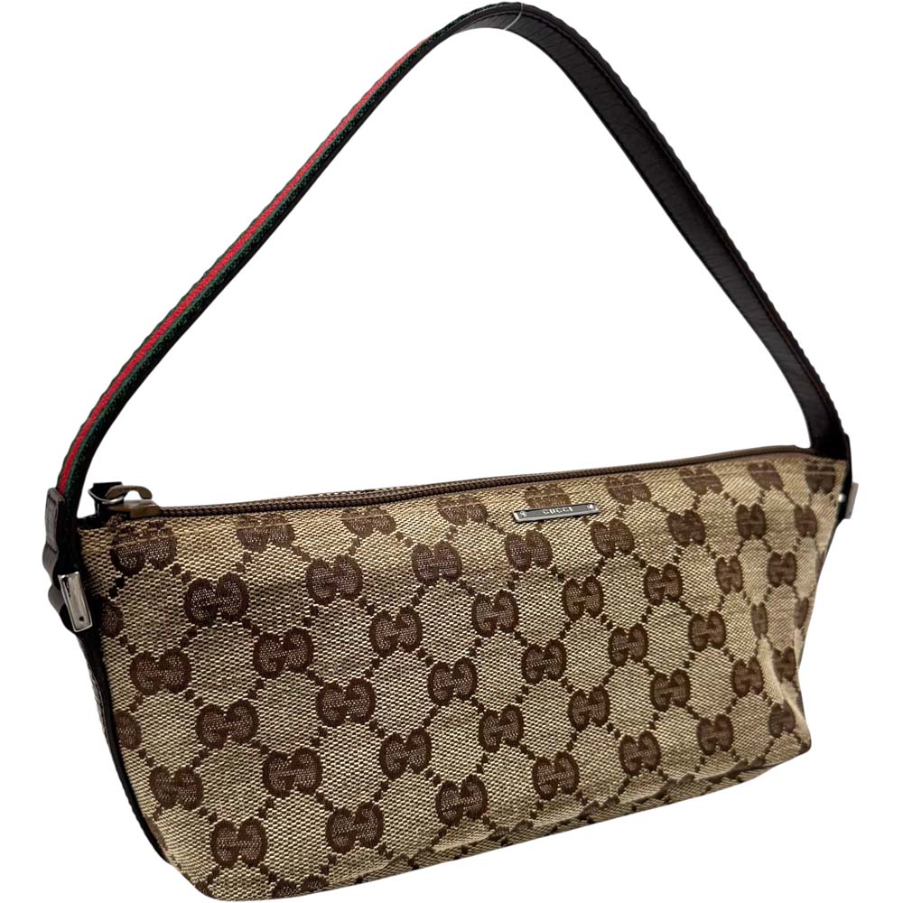 美品 GUCCI アクセサリーポーチ GG柄 レッド ブラウン ハンドバッグ 楽天市場】【中古】GUCCI 245938 アクセサリーポーチ レッド