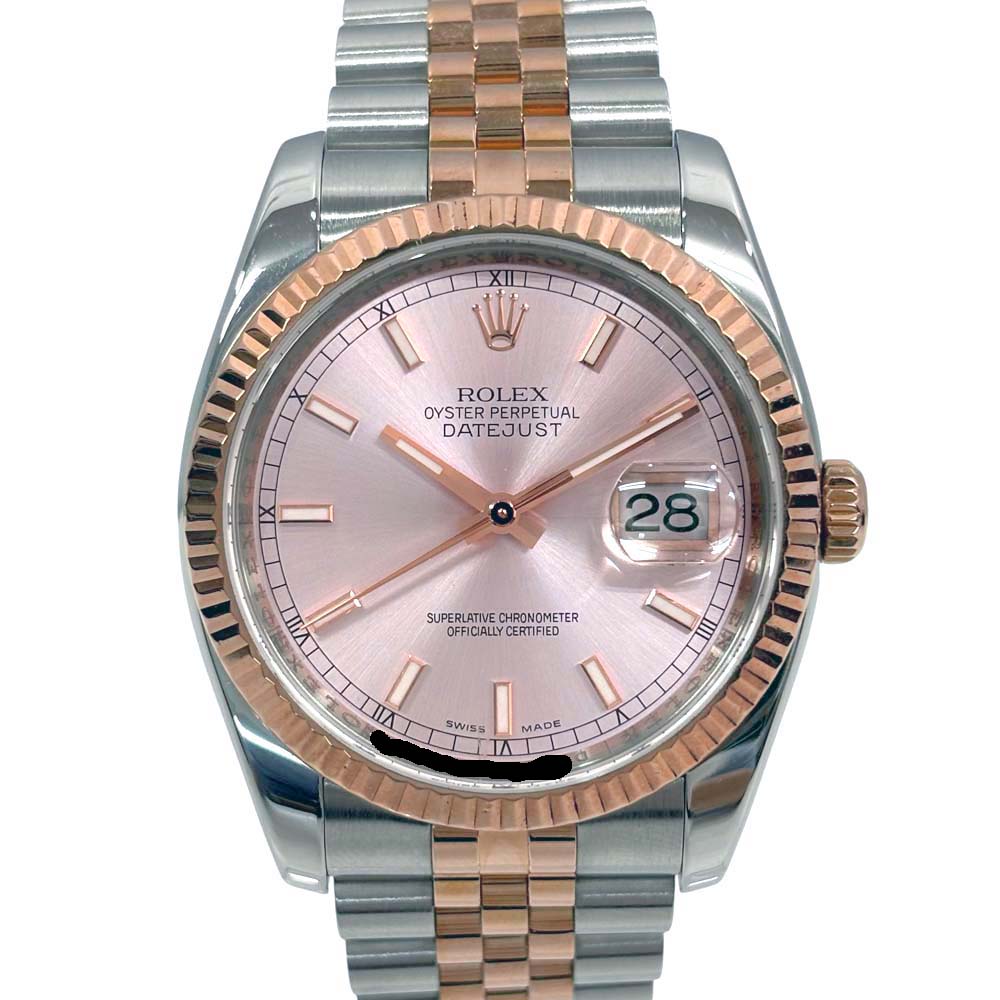 【極美品/ギャラ〇】 ロレックス Rolex 116231 デイトジャスト ピンクゴールド メンズ【中古】