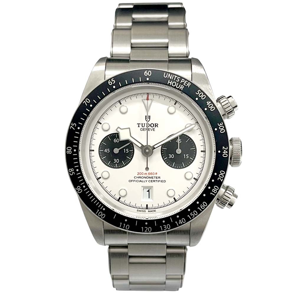 ［泉店］【極美品//ギャラ○】 チューダー TUDOR 79360N-0002 ブラックベイ クロノ ホワイト 【中古】