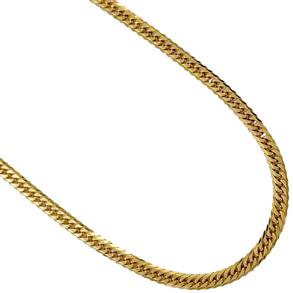 ［南店］【美品】 喜平6面ダブルネックレス K18 約50cm 約30.22g 【中古】