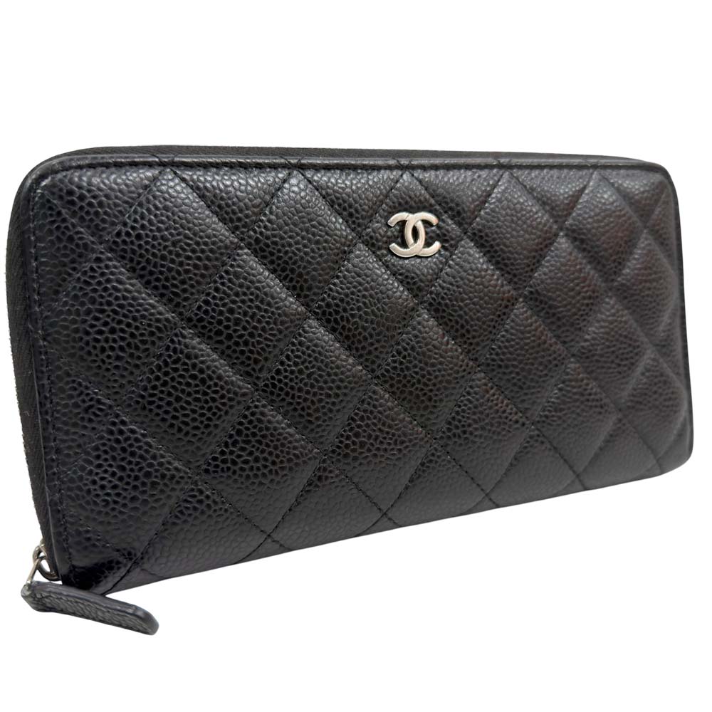 楽天市場】CHANEL ミディアム フラップ ウォレット マトラッセ