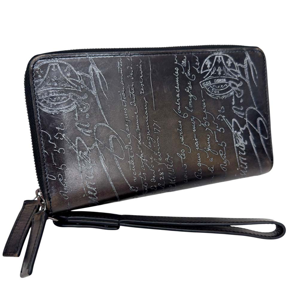 楽天市場】【美品】 ベルルッティ 長財布 イタウバ ロングジップ