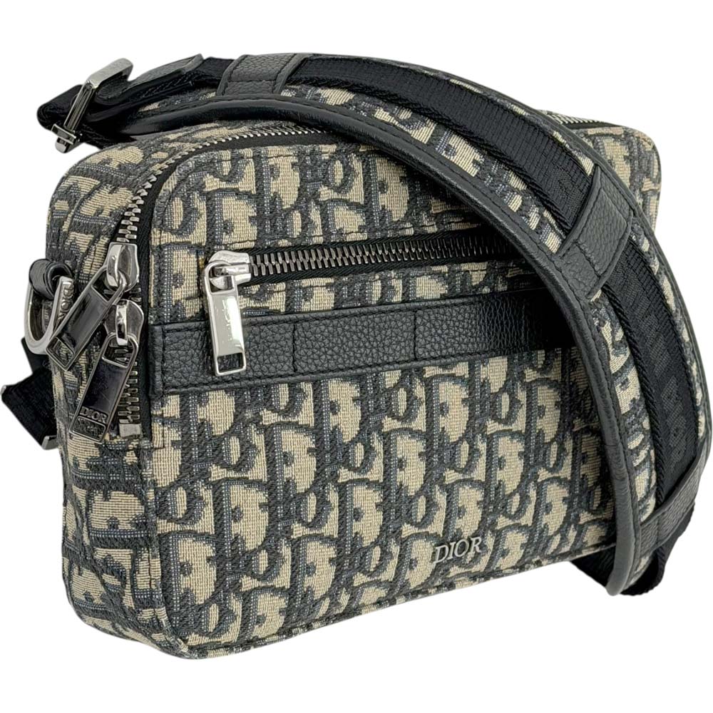 楽天市場】極美品 クリスチャンディオール オブリーク レザー