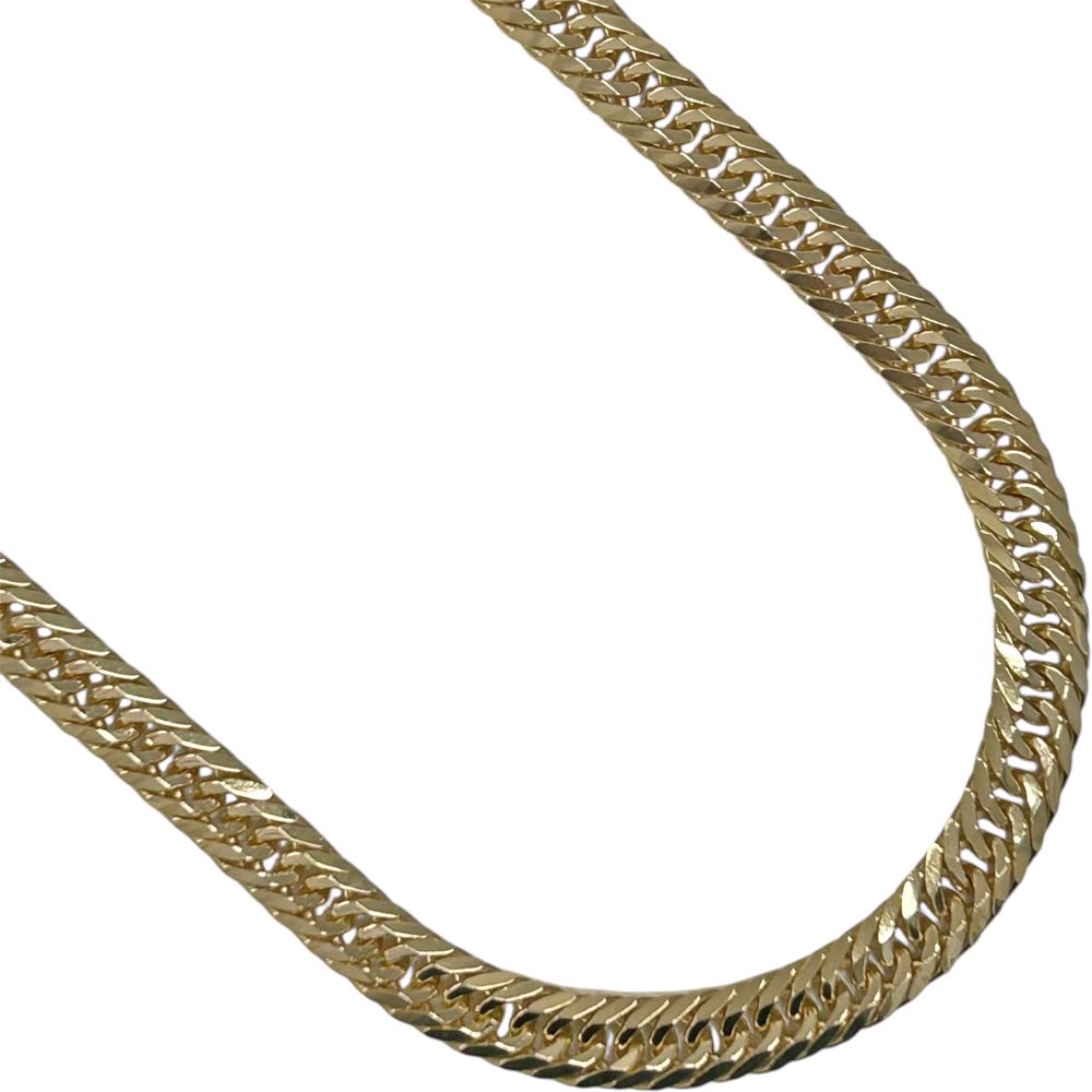［南店］【美品】 喜平8面トリプルネックレス K18 約55cm 約55.45g 【中古】｜質屋かんてい局山形北店