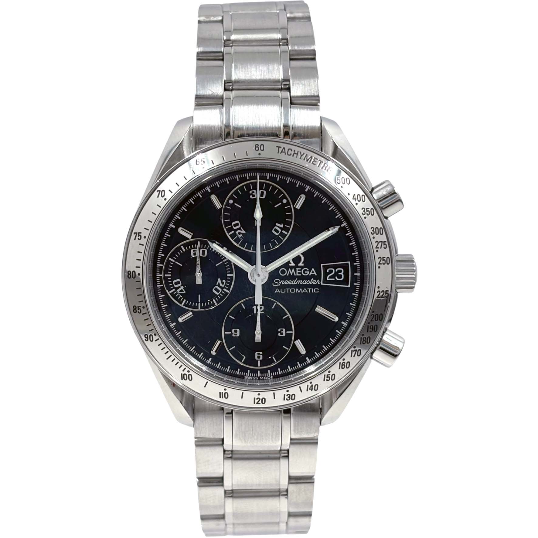 【美品/25.12月オーバーホール済】 オメガ OMEGA 3513.50 スピードマスター ブラック 【中古】｜質屋かんてい局山形北店
