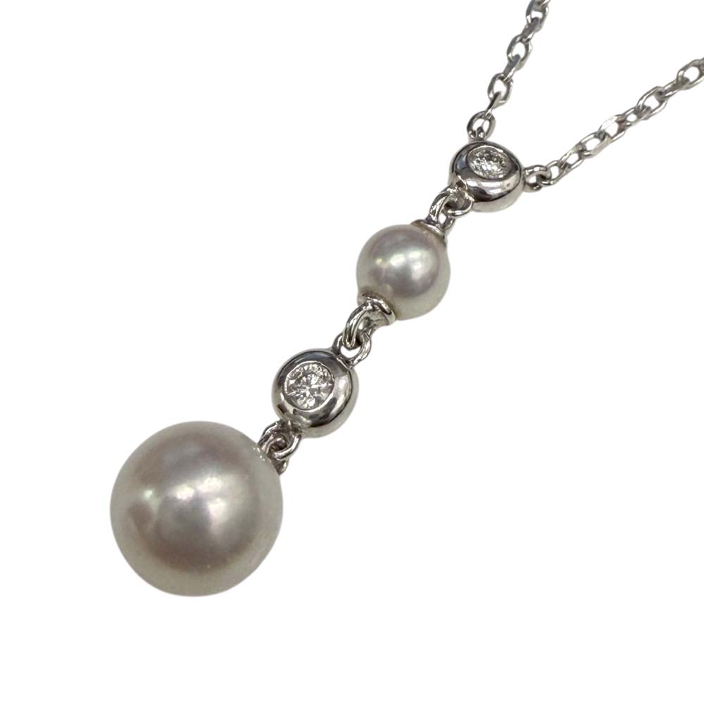 楽天市場】美品 ミキモト MIKIMOTO スターモチーフ パールネックレス