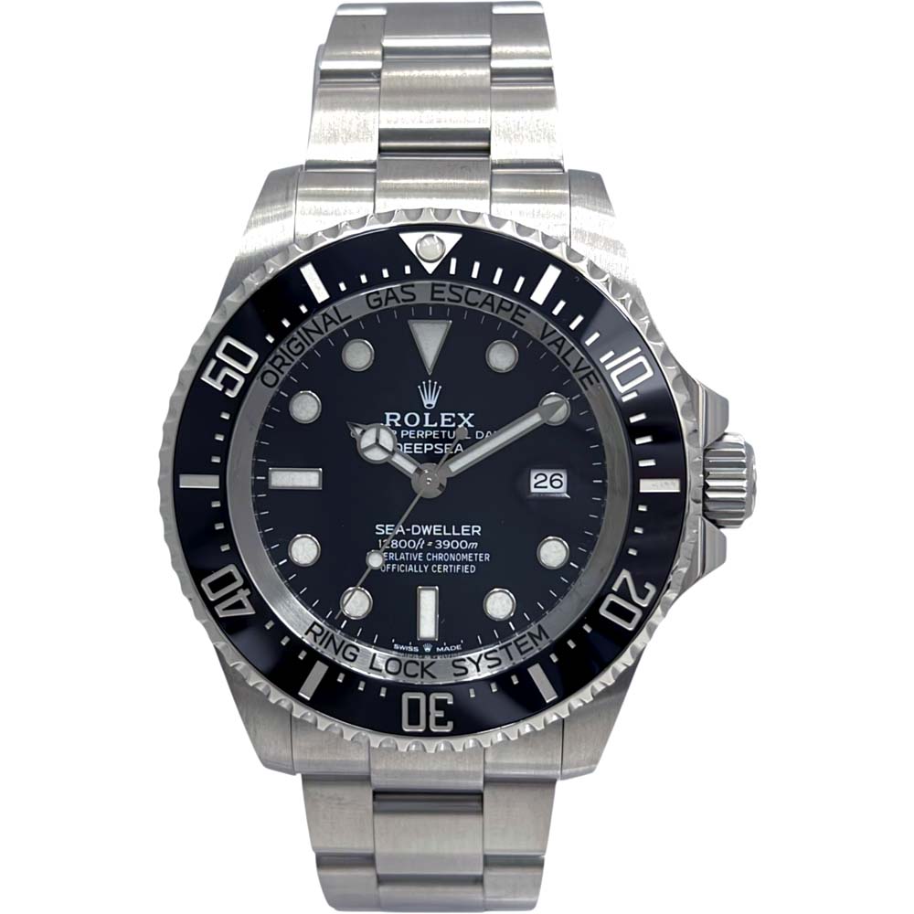 ［泉店］【極美品/ギャラ○/オーバーホール済み/外装仕上げ済み】 ロレックス Rolex 126660 シードゥエラー ディープシー ランダム番 ブラック 【中古】
