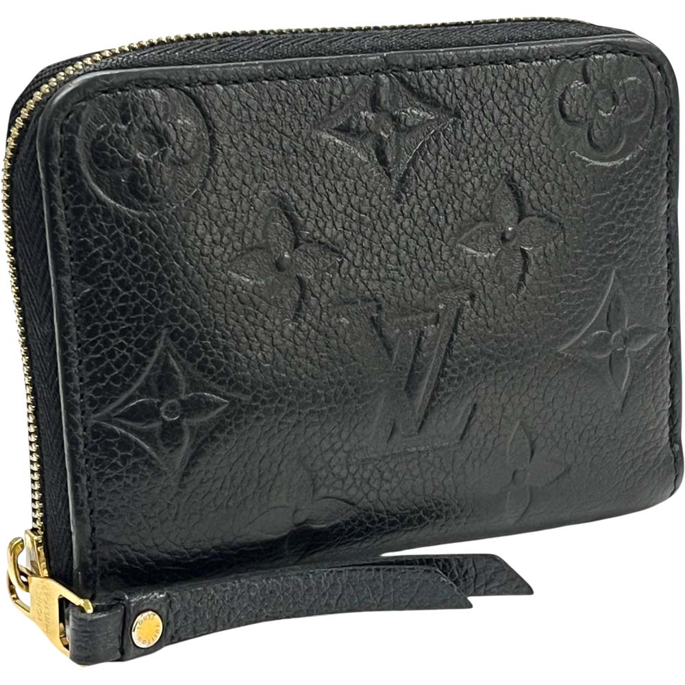 ［南店］【極美品】 ルイヴィトン M60574 ジッピーコインパース 黒いこと 釣り銭入れ コインケース 【中古】