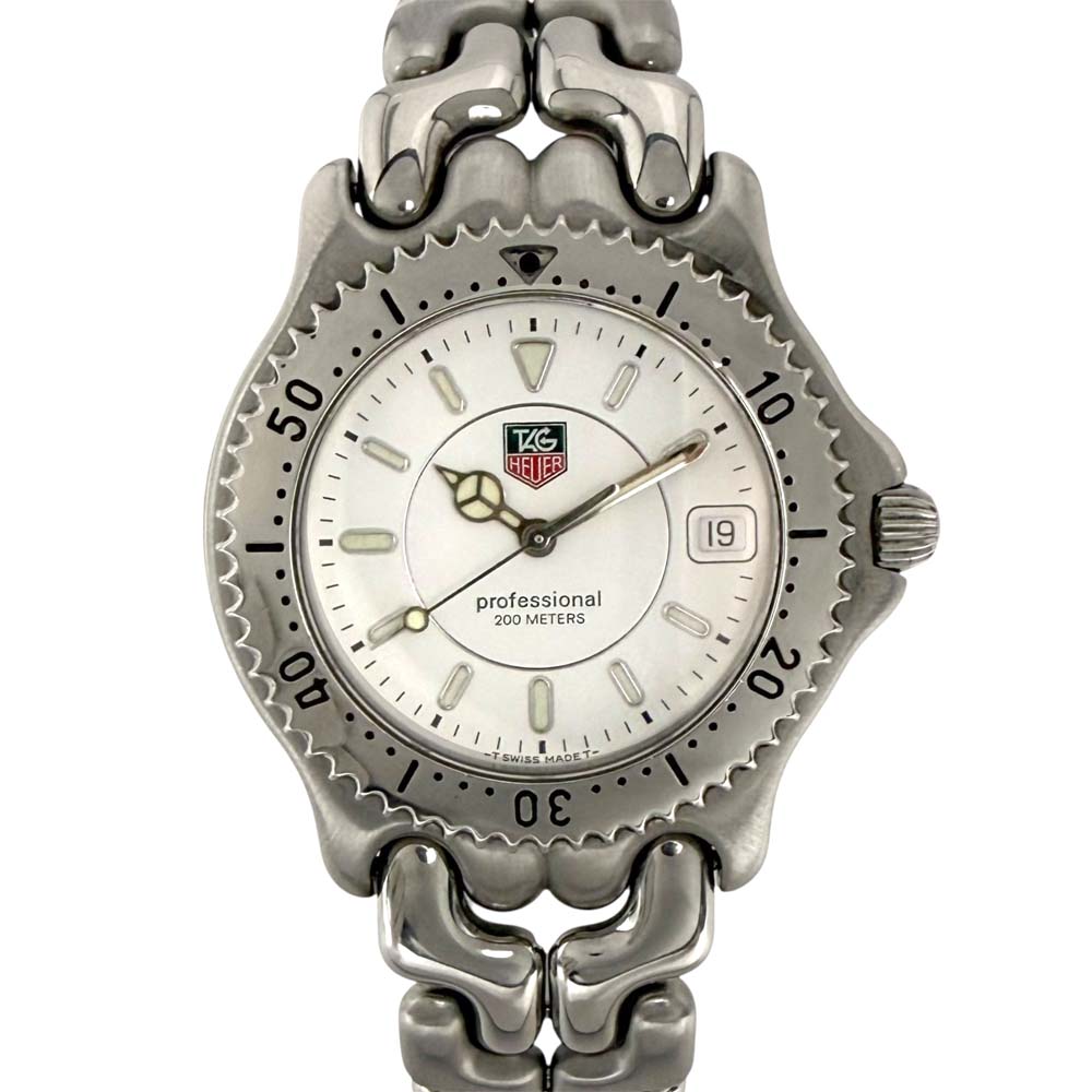 【美品/蓄電池取り替えっこ済み】 タグホイヤー TAG Heuer WG1112-K0 専門的 200 白 【中古】