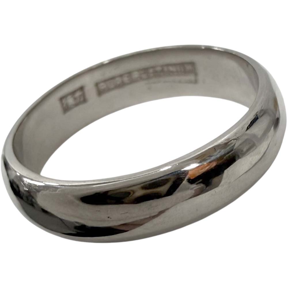 【美品】 かまぼこ輪っか Pt1000 約6.93g 約13号 【中古】