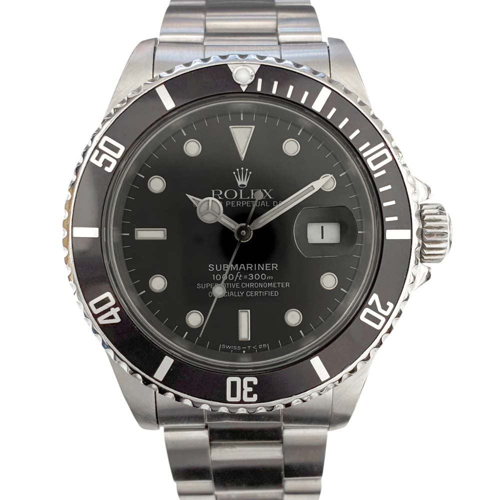 ［泉店］【良品】 ロレックス Rolex 16610 サブマリーナーデイト N番 ブラック 【中古】