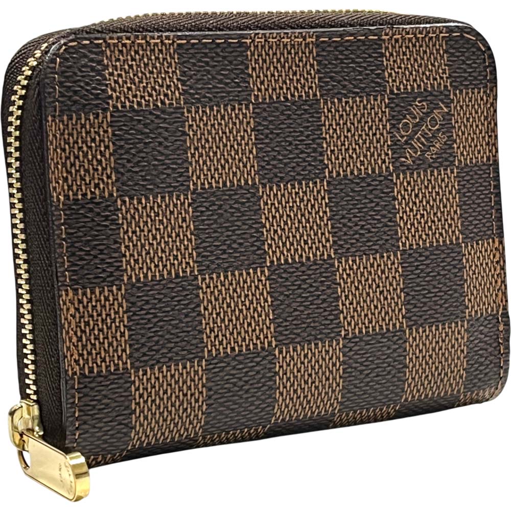 ［南店］【ほぼ未使用】 ルイヴィトン N63070 ジッピーコインパース ブラウン 小銭入れ コインケース 【中古】
