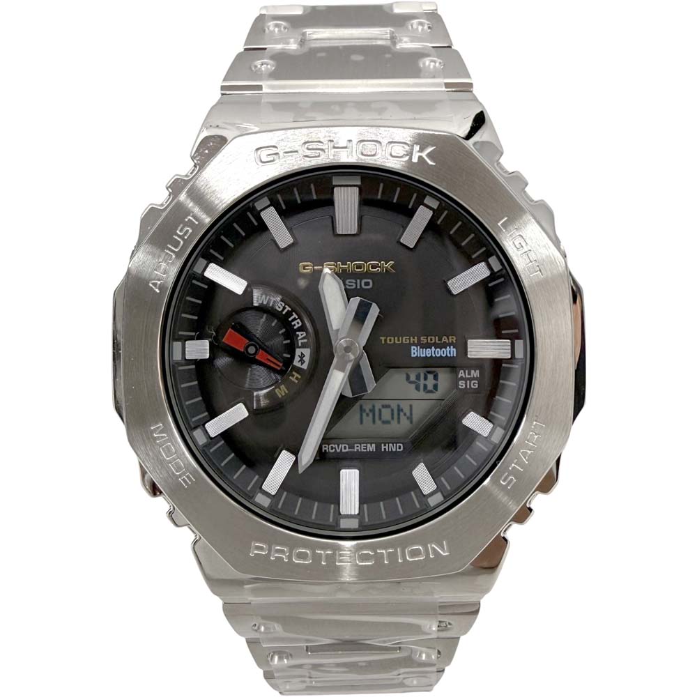 【未当て嵌める品】 カシオ CASIO GM-B2100SD-1CJF ジーショック 盛りだくさん金属元素 黒いこと 【中古】