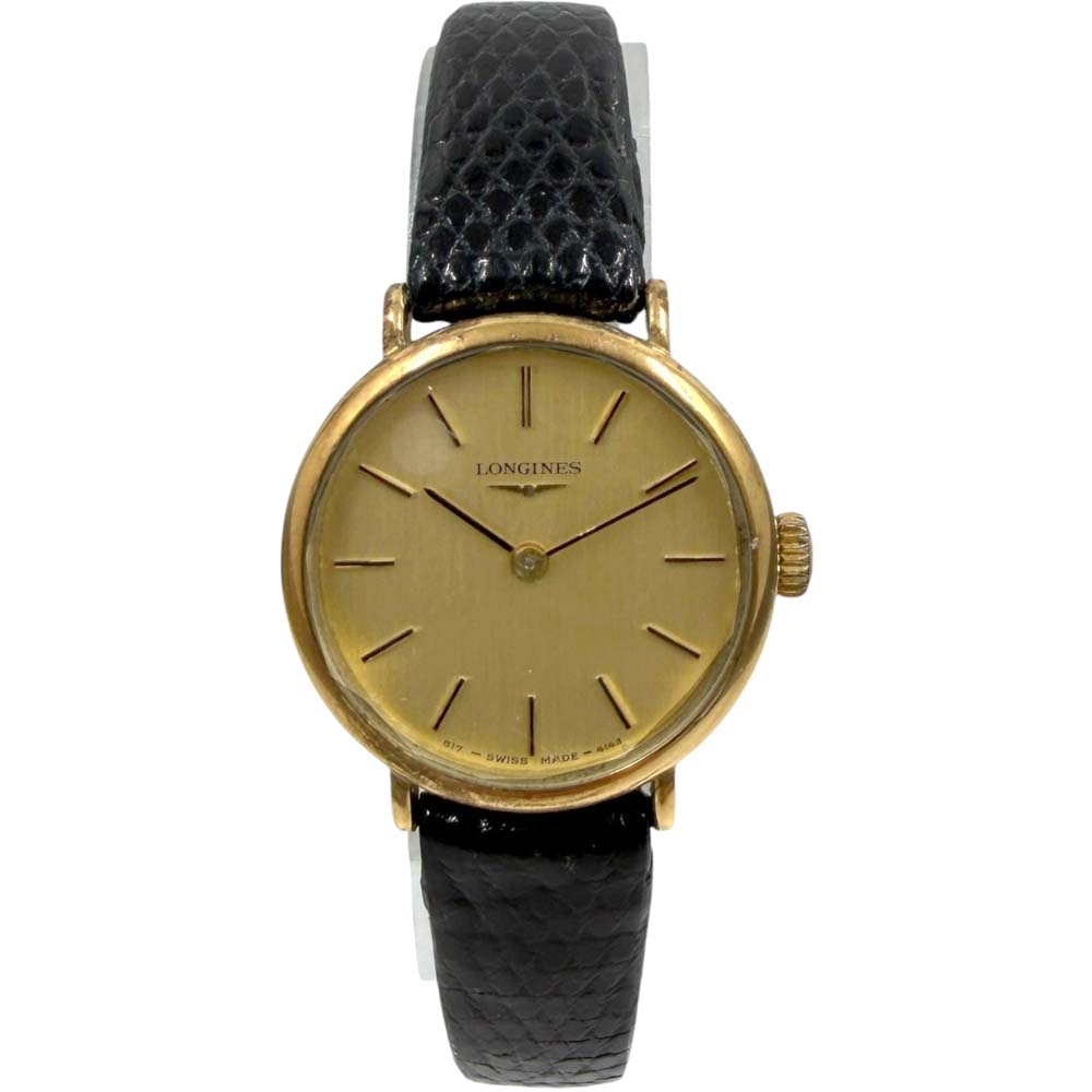 【良品】 ロンジン Longines 817 4143 手巻き式 腕時計 ゴールド 【中古】｜質屋かんてい局山形北店