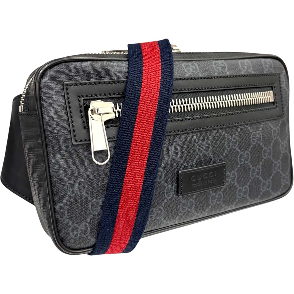 ［泉店］【極美品】 グッチ 474293 上半身御徒面子 黒いこと 上半身御徒面子 三尺帯御徒面子 一ショルダーバッグ サコッシュ 【中古】