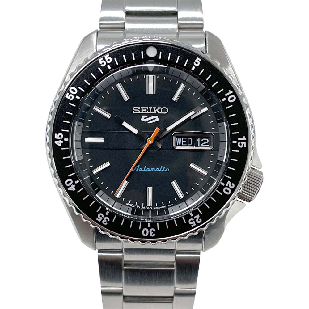 ［南店］【極美品/付属品○】 セイコー Seiko SBSA289 セイコー５ スポーツ メカニカル ブラック 【中古】｜質屋かんてい局山形北店