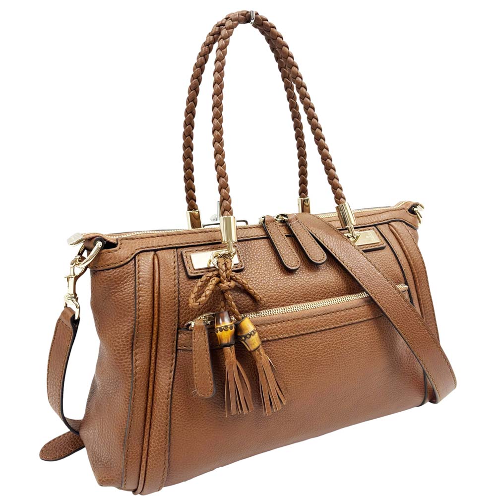 【未当てはめる品/極美品】 グッチ 282300 ベラ 2wayショルダーバッグ 赤銅色 ハンドバック ショルダーバッグ 【中古】