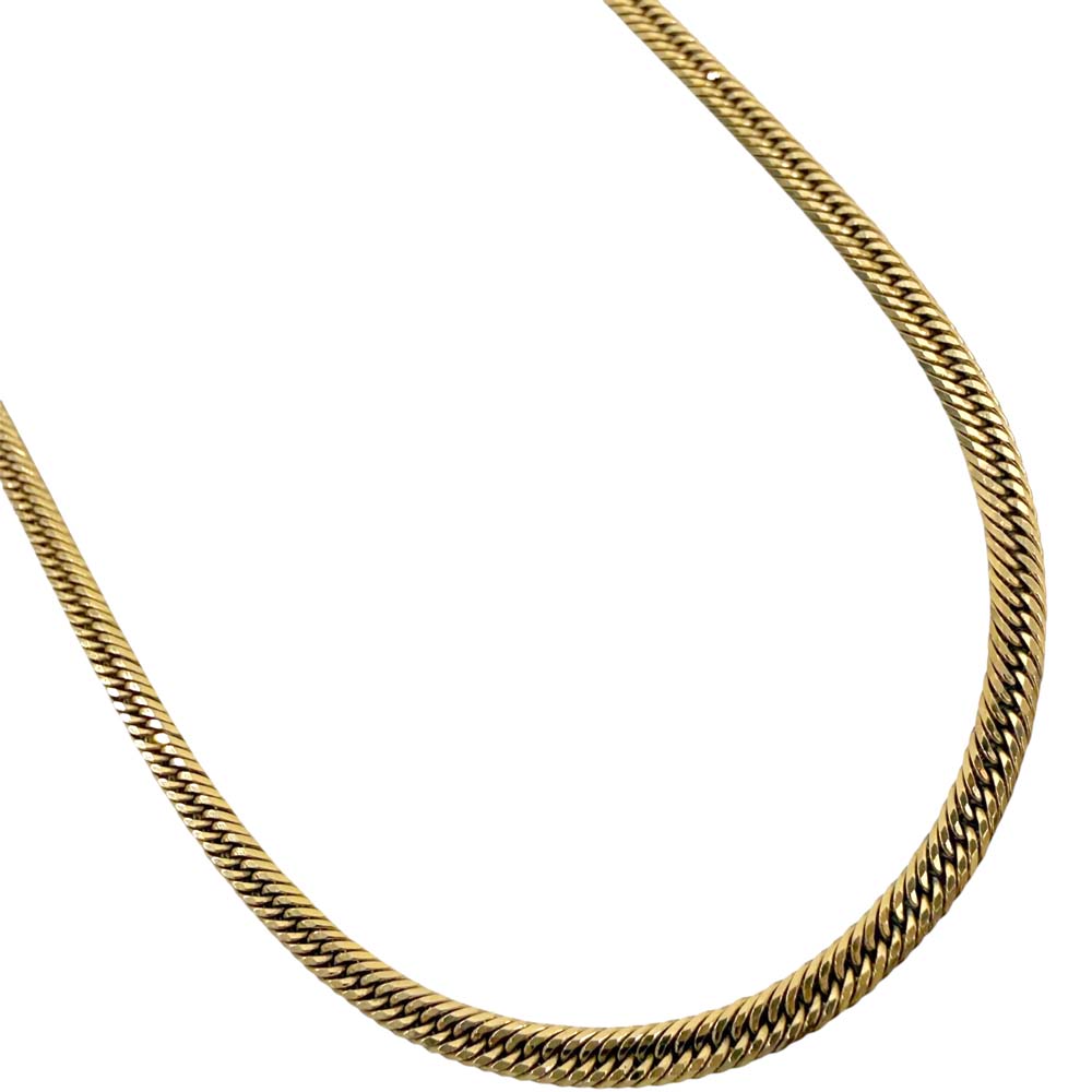 【美品】 喜平8面トリプル首飾り K18 約50珊 約10.23g 【中古】
