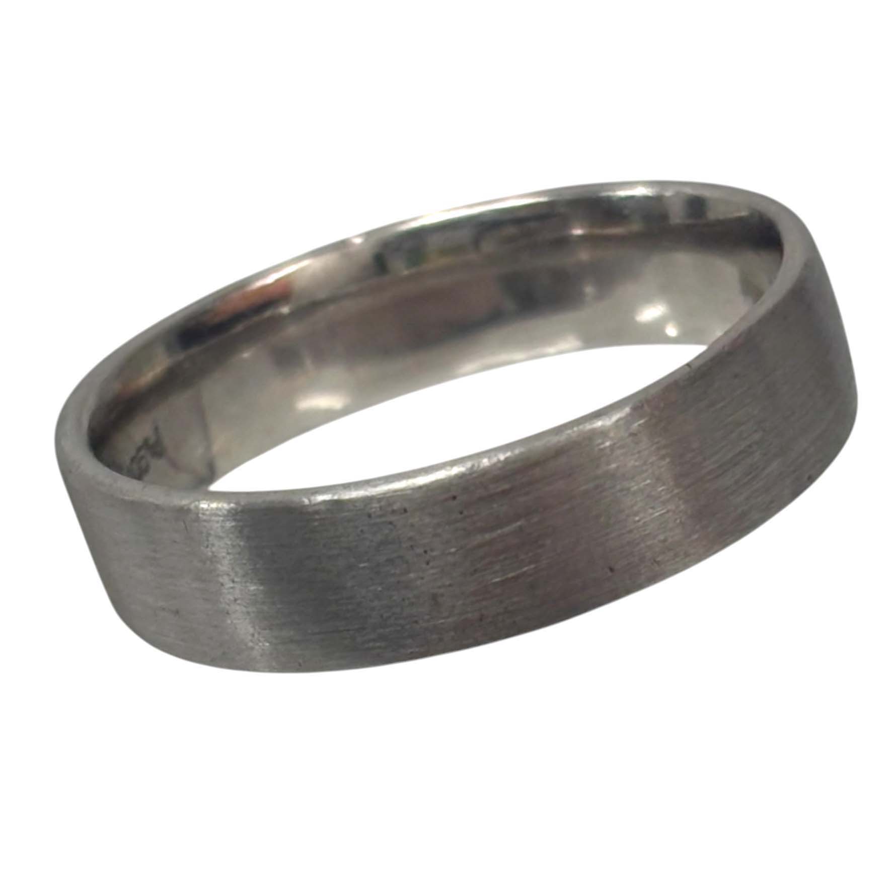 【美品】 平打ち輪っか Pt900 約9.03g 約18号 【中古】