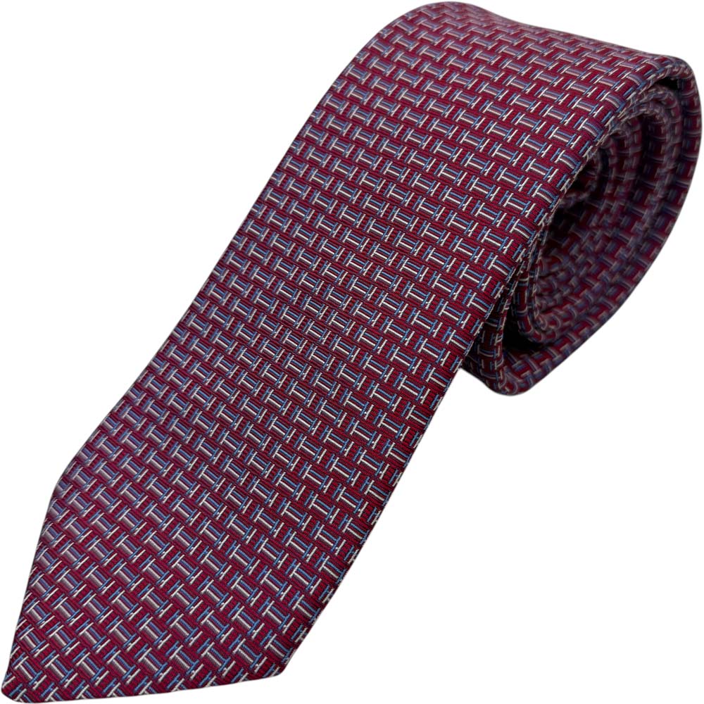 ［泉店］【未当て嵌める品】 エルメス ファソネH タイ 赤いこと【中古】