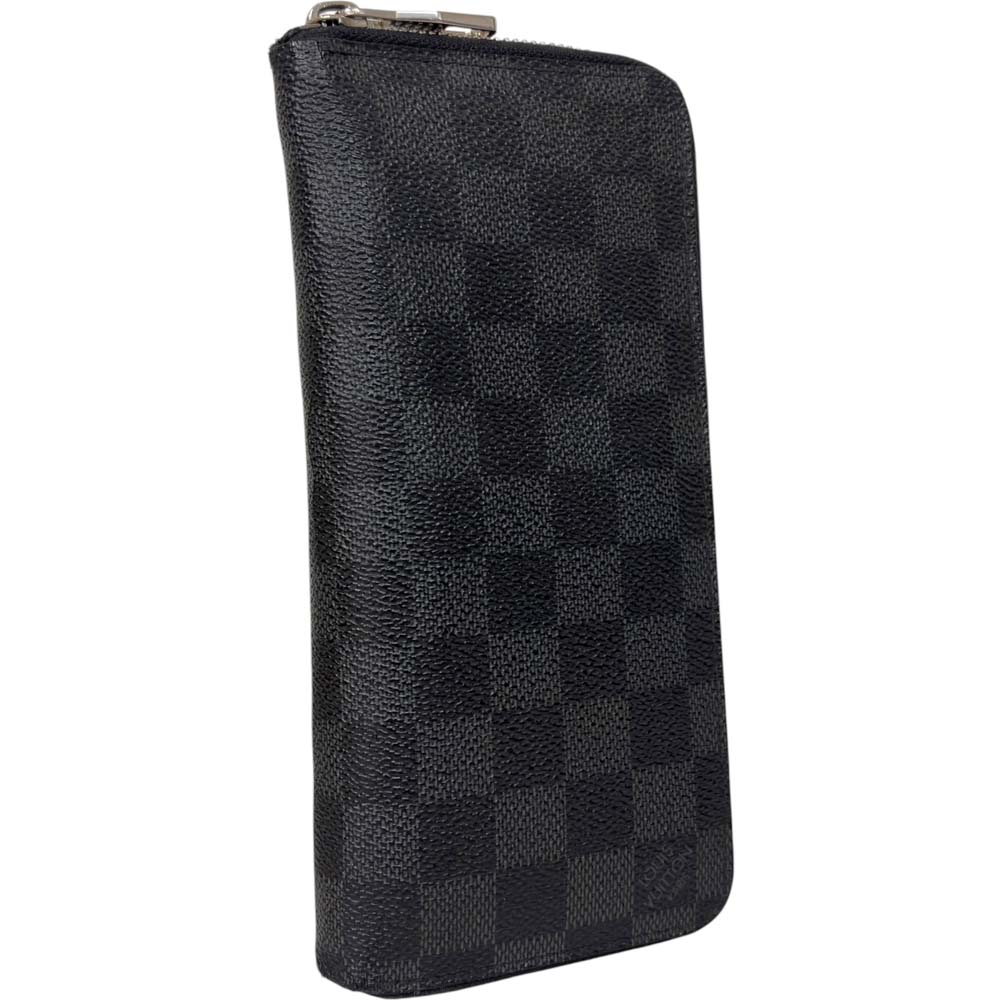 ルイヴィトン N63095 ジッピーウォレット・ヴェルティカル ブラック 財布 札入れ 小銭入れ 【中古】 k027｜質屋かんてい局山形北店