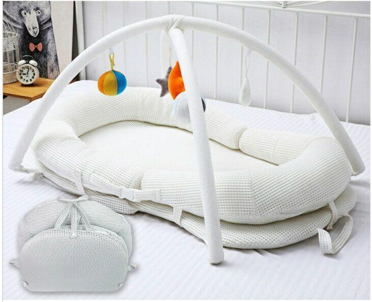 ベビー用寝具・ベッド ery Amazon.co.jp: ベビーベッド 120x50cm ベビーサークル 添い寝