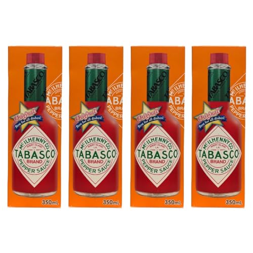 【4個セット】TABASCO タバスコ オリジナルペッパーソース 350ml ×4本セット 大容量