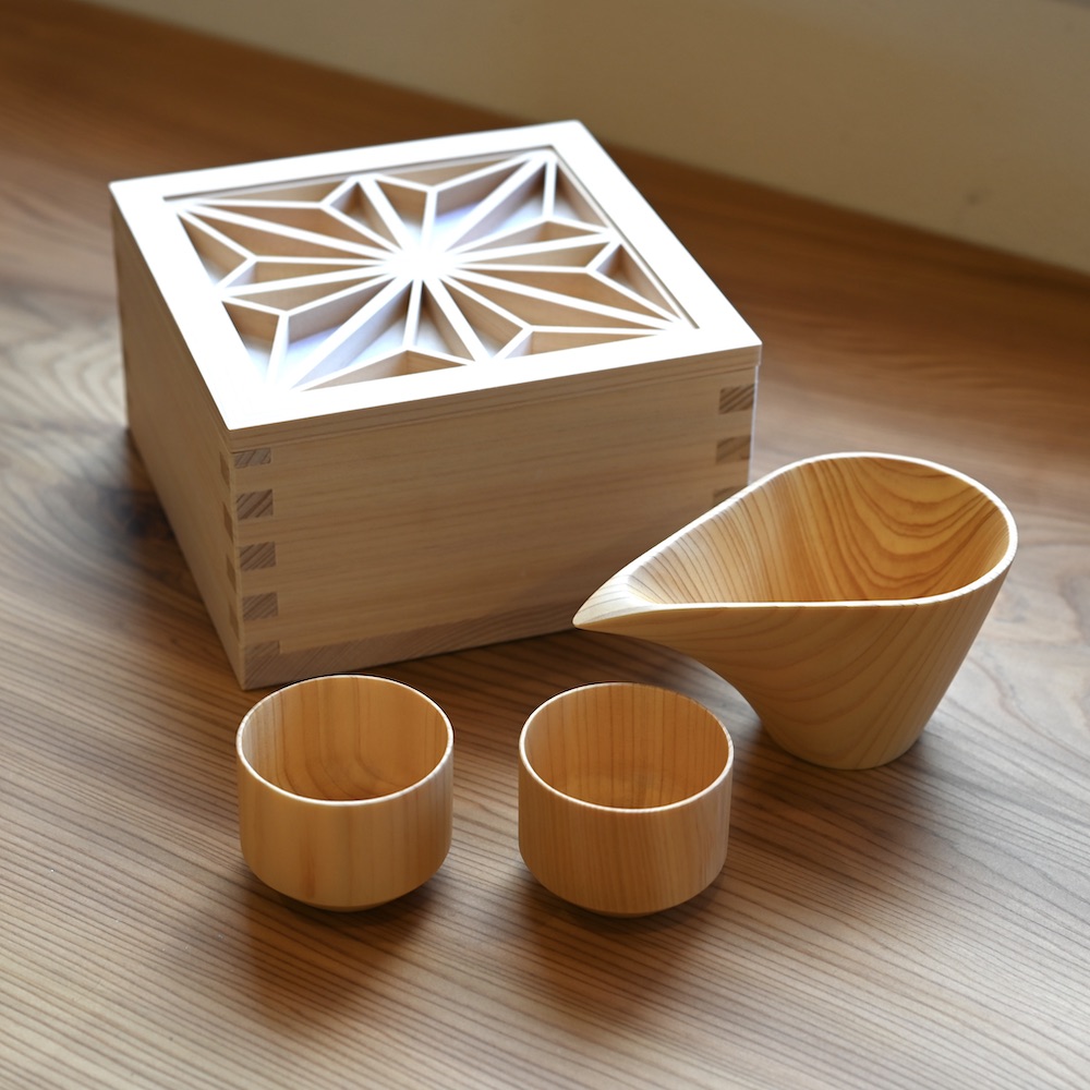 鹿沼組子　インテリア　5点セット 鹿沼組子5種セット - kanumano