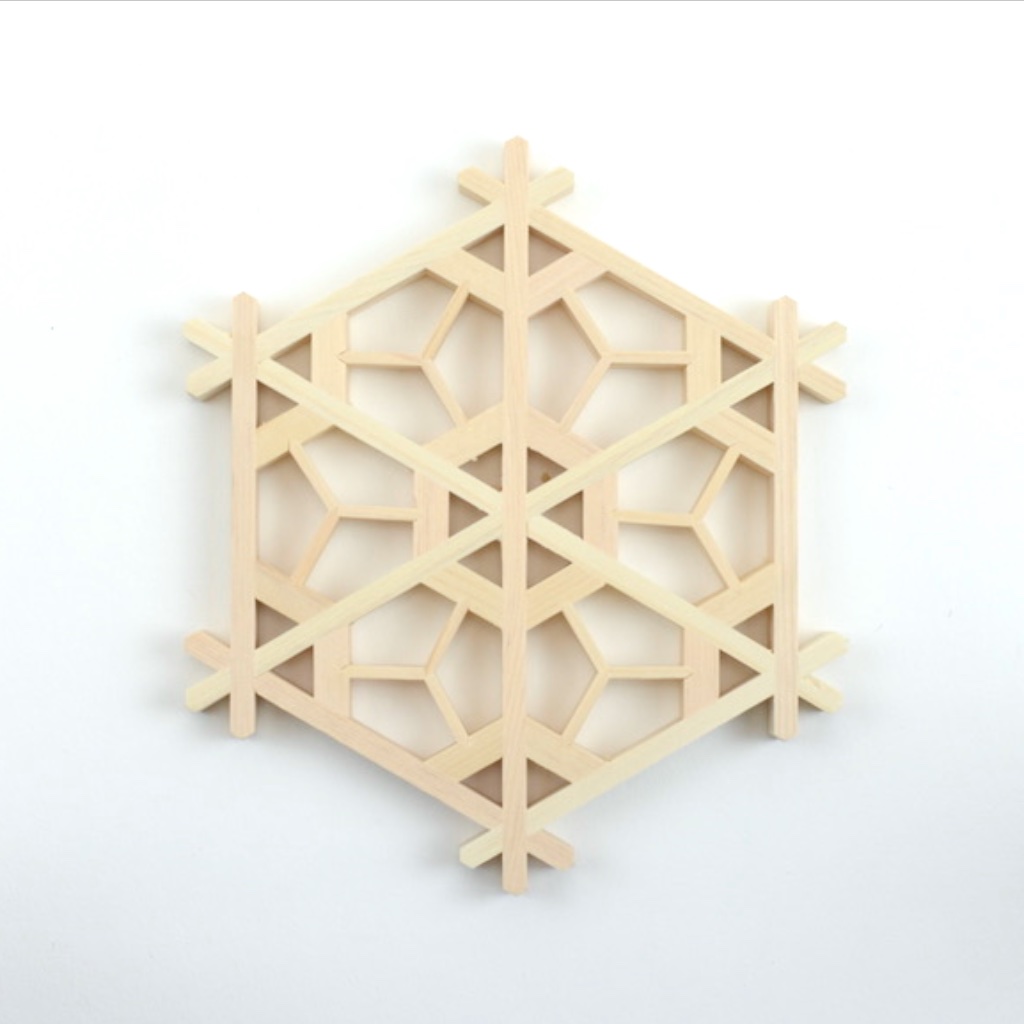 楽天市場】組子コースター 麻の葉（あさのは）組子細工 組子 鹿沼組子