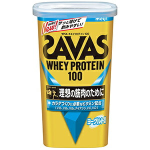 ザバス ホエイプロテイン100 ヨーグルト風味(14食)明治 (4902777305820)